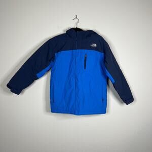The North Face Heat Seeker Jacket Blue & Navy Youth Size L (14/16)